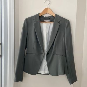 H&m Single Button Fitted Blazer
